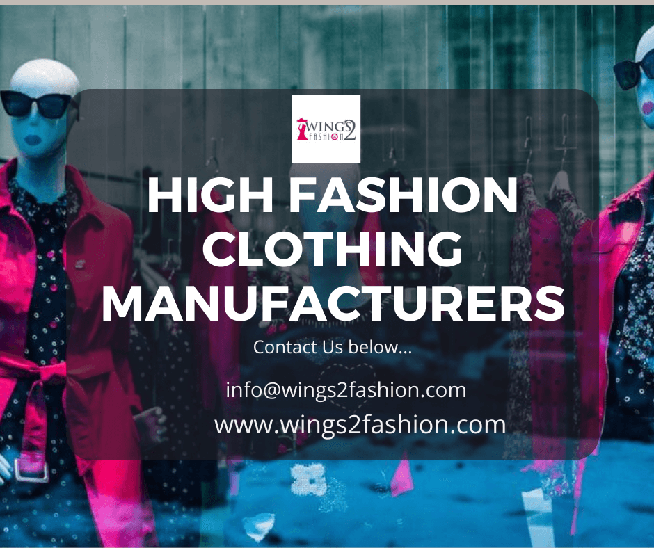 high fashion clothing