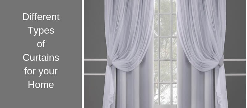 Which fabric is used for curtains?